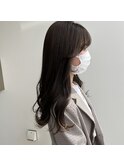 透け感大人カラー