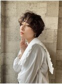 美人ショート×小顔ヘア