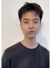 『メンズオススメ』メンズカット+眉カット+皮脂除去シャンプー￥6000