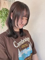 アネーロバイエーケー(ANHELO by AK)&nbsp;顔まわりレイヤー_ベージュ＿グレージュ