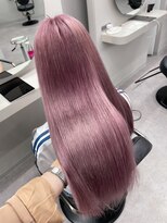 天神美容室&nbsp;『福岡美容室/ayana』ケアブリーチで作る艶ハイトーン！