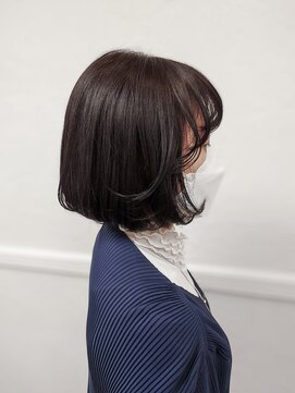 シュク 高円寺(SYUK) 加藤【高円寺】内巻きボブ/顔周りカット/小顔ヘア/サイドバング