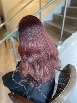 アオ(ao.) ブリーチなしピンクラベンダー