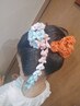 お子様ヘアセット￥2800