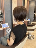 ヘアメイク アース 秋田仁井田店(HAIR & MAKE EARTH)&nbsp;丸みショートヘア