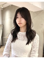 ローレン(LOREN)&nbsp;前髪/アンブレラカラー/こなれミディ/イメチェン/ウェーブパーマ