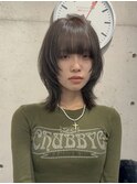 エアリーウルフカット