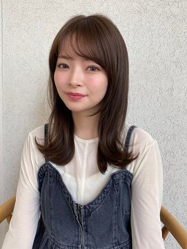 ガーデン ミサト 三郷中央(garden misato) 簡単スタイリング外ハネミディ/くびレイヤー/ひし形シルエット