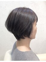 サイン(SIGN)&nbsp;前髪あり大人可愛いマッシュショートボブウルフ/30代/40代/50代