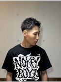 刈り上げスパイキーショート