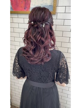 リール(THE RIRE.) ＊THE  RIRE.  ハーフアップアレンジ＊