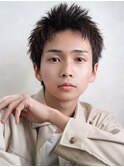 爽やかアップバング"メンズスパイキーショード"