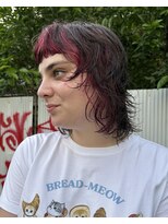 チクロ(ticro)&nbsp;【チクロ】ミニバング/ピンクシャギーウルフ