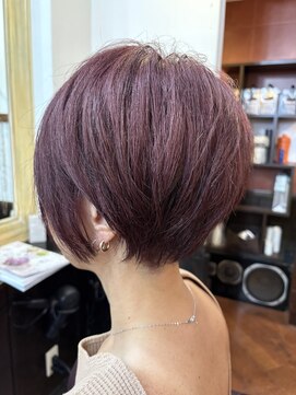 シャンプーボーイアネックス(SHAMPOO BOY Annex) 大人かっこいいショートボブby ERINA