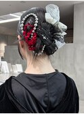 おくれ毛韓国ヘア前髪カットロング_ba550583