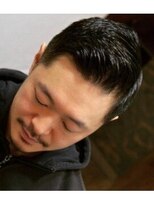 バーバースタイルズ本厚木店 メンズ専門サロン(床屋) ハードパート×ローフェード <本厚木> <理容室>