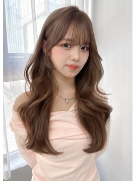 ボタン テンジン(VOTAN tenjin) 【votan_はまひ】レイヤーカット/マロンベージュ/顔周り/前髪