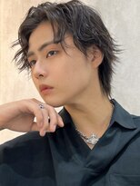 ロンドオム 池袋(Lond Homme) men's/メンズ/フェザーパーマ/黒染め/韓国