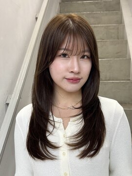 クロト(Clotho) ◎ シースルーバング×ナチュラルレイヤーロング