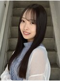 ロング/レイヤーボブ髪質改善縮毛矯正白髪ぼかしショート韓国