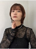 フレンチマッシュウルフ/アンニュイマッシュボブ/レイヤーボブ