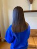【前髪のうねりが気になる方】顔周りストレート+シャンプーブロー