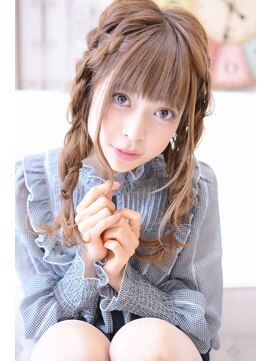 メイズ(MAZE) 【メイズ東中野・鍛原志行】編み込みおさげ