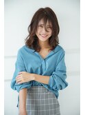 【nao*c田原台店】今年流行・透明感ミディアムスタイル☆
