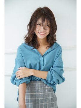 ナオシ 田原台店(nao c) 【nao*c田原台店】今年流行・透明感ミディアムスタイル☆