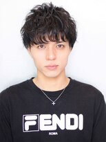 ノイセル(Noisyle)&nbsp;マッシュウルフくせ毛風パーマフェザーマッシュビジネス