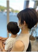 【札幌平岡 ショートカット/親子カット】 藤原有貴