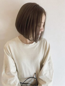 リアン(Lien) 【Lien瀬戸山】モカベージュ×前下がりボブ