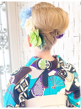 美容室 ロジェ(Roje) 和髪アップスタイル