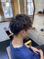 サロンリベルテ(salon Liberte) マッシュレイヤー×縦落ちスパイラル