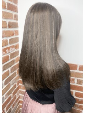 エニー 栄(Any) 【Any_藤田】極細ハイライト×シルキーグレージュ