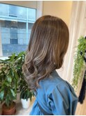 10代20代★大人かわいいデザインカラー♪透明感ラベージュ