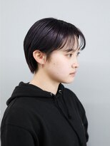 ノード(NODO)&nbsp;暗髪ショートのダークパープルカラー