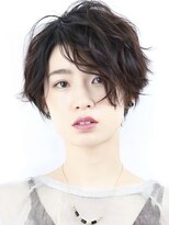 レンジシキチジョウジ (RENJISHI KICHIJOJI)&nbsp;クセ毛風刈り上げショートボブ【RENJISHI 松岡】