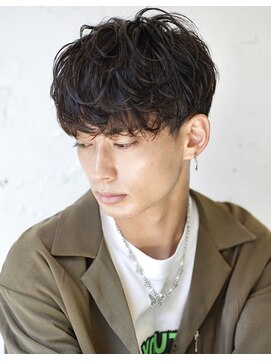 ロミーオム 本厚木(ROMMY. Homme) カール束感マッシュ☆カジュアル メンズカット◎