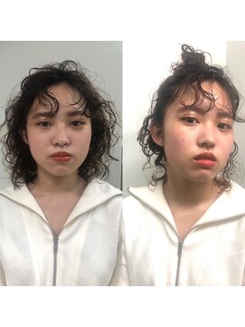 キジ(KIJI) スパイラルパーマ簡単アレンジ