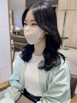 プラグ バイ ネオリーブ(plug by neolive) レイヤーロング×髪質改善 [髪質改善/縮毛矯正]韓国T