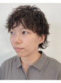 【Kihaco】ナチュラルメンズライクパーマ