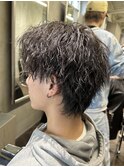 ウルフ ツイストスパイラル センターパート