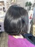 【美髪】髪質改善カット+リタッチカラー+髪質改善トリートメント20900→15400