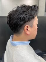 スターズ 柏(STARS)&nbsp;ビジネス　メンズパーマ　短髪　ツイストスパイラルパーマ　束感