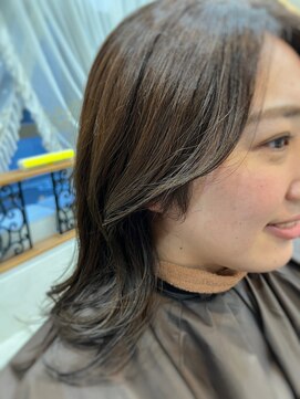 ラフューネ ヨコハマ(Raffune Yokohama) 韓国風顔まわりカット*小池ひかる