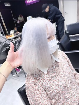 ワンズ ナゴヤ ヴィラ 名古屋栄(ONE's NAGOYA VILA) シアーカラー/カール/セミディ/姫カット[名古屋栄駅]