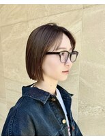 ハルキ ミナト ジャパン オオサカ(HARUKI MINATO japan OSAKA)&nbsp;ぱつっとボブ 20代30代40代ヘア 小顔 大阪ボブ 梅田