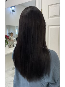 サロンドノア(Salon de NoA) ロングヘア×縮毛矯正