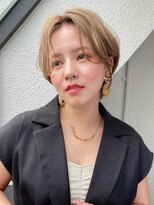 ナツヤ(NATSUYA)&nbsp;前髪長め大人ひし形ショート20代30代40代表参道